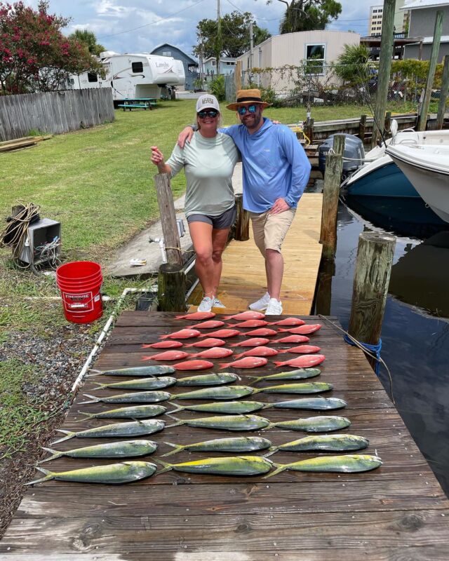 Red Snapper season is over. Who cares? Not this charter! Come fish with the highest reviewed charter in Panama City beach. JustFishPCB #beeliner #mahi #panamacitybeachfishing #deepseafishing